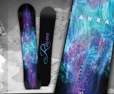 WOMEN'S RAVEN "AURA" ROCKER SNOWBOARD - 150CM/58.5" LONG