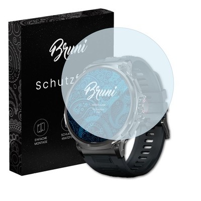 Bruni 2x Folie für StahlGear Zeus Schutzfolie Displayschutzfolie