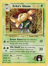 Erika's Gloom 46/132 Uncommon Gym Heroes Pokemon Unlimited Moderately Played on eBay