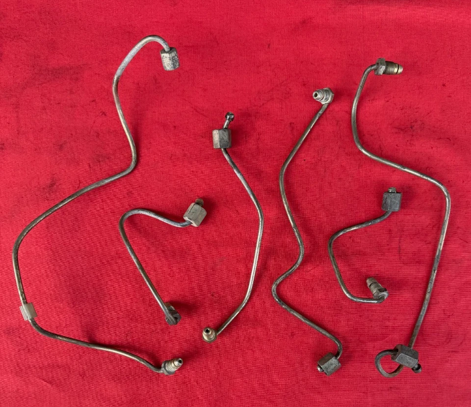 ✅ 6x LÍNEAS DISTRIBUIDORAS DE COMBUSTIBLE ORIGINALES MERCEDES W124 W126 W201 1986-93 2,6 L 3,0 L I6 Foto 3 de 4