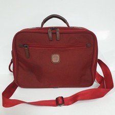 Borsa a mano Bric's Weekend Carry All Travel rosso scuro tracolla
