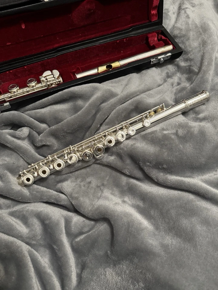 Flauta placa labial dorada Communhardt 30SB R53524 Foto 4 de 4