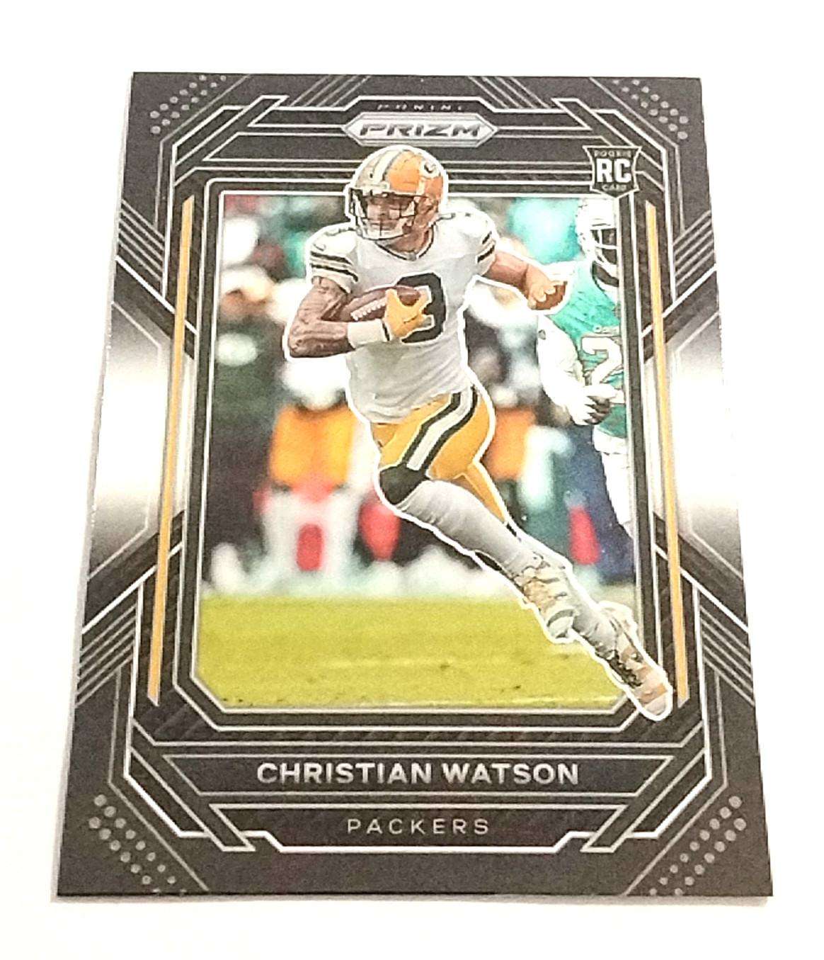 2022 Panini Chronicles Prizm Black #PB-18 Christian Watson Rookie Packers.  S161