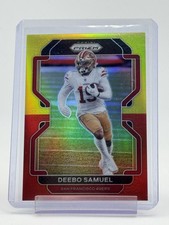 DEEBO SAMUEL 2021 PANINI PRIZM RED YELLOW ASIA /39 #53 49ERS Q6233