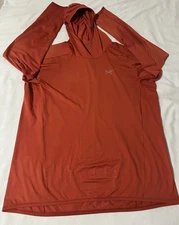 Arc'teryx  Hoody Shirt Men's Size XL Color Burnt Orange 