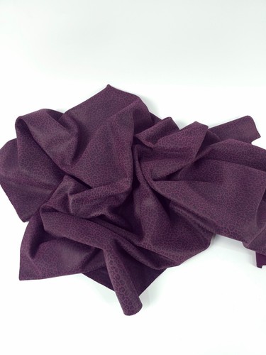 Potent Purple Baby Leopard Acid Printed Soft Leather - Picture 2 of 3