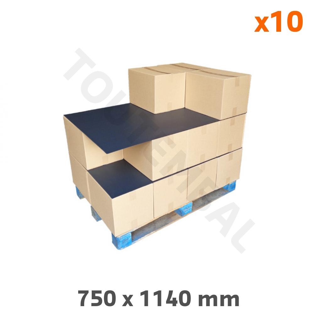 Plaque PP alvéolaire 2mm 1140x750 pour panneau de chantier et emballage plastique