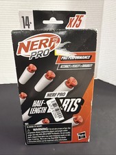 Nerf Pro Performance Half-Length Darts - 75 Darts - Brand New Sealed 