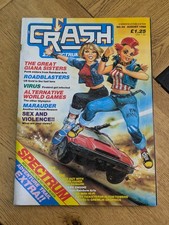 Crash Magazine - No. 55 - August 1988 - ZX Spectrum - Retro Gaming Mag
