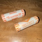 2000-Virginia, And 2002 Louisiana,State Quarter $10 Bank Wrapped Rolls — photo 1
