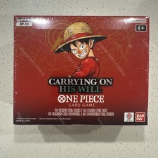 One Piece OP13 Carrying on His Will Booster Box 24 Packs Sealed English