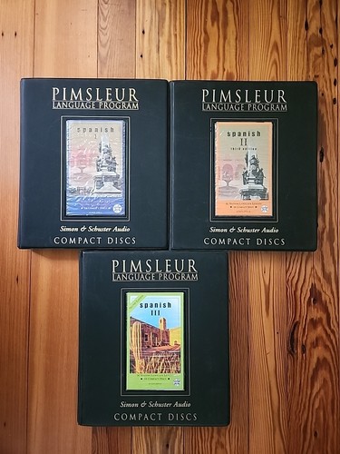 Pimsleur Language Program - Spanish I, II, and III - 48 CDs - 90 Lessons