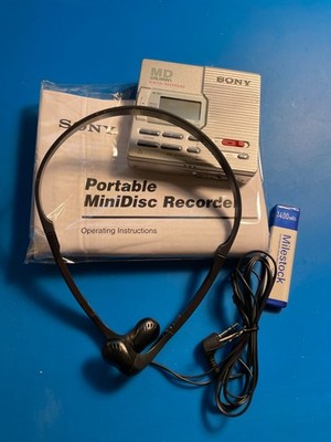 SONY ポータブルミニディスクレコーダー MZ-R90 Sony MZ-R90 Personal MiniDisc Player for sale online | eBay