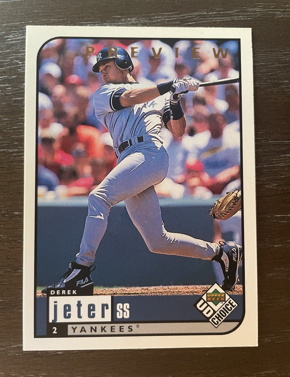 Upper Deck 1999 UD Choice Derek Jeter New York Yankees #115 Preview Card