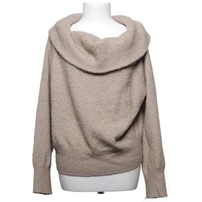 H&M, Strickpullover, Größe: S, Beige, Polyester/Acryl/Wolle/Elasthan #xqk