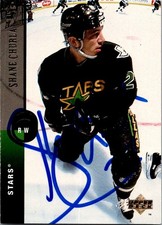 Shane Churla 1994-95 Upper Deck #186 Auto Hand Signed