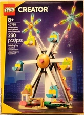 LEGO 40758 CREATOR Celebration: Ferris Wheel with Fireworks 🎆  NEW | LIMITED |