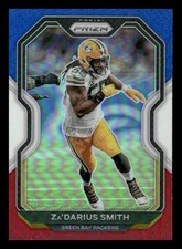 2020 Panini Prizm #210 Za'Darius Smith Red White Blue Green Bay Packers