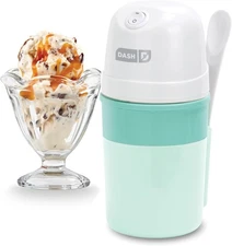 DASH My Pint Ice Cream Maker Machine Soft Serve Gelato Sorbet Frozen Yogurt Aqua