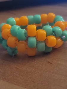 Multi Stitch Kandi Cuff