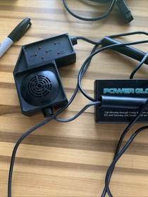 Original Nintendo Power Glove Untested w/ Sensor Bars! Nes Vintage!