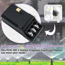 PCM-300 Irrigation Expansion Module Compatible with Hunter 3-Station Landscaping