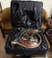 HAHAPA HANDMADE SILVER FINISH 22" SOUSAPHONE BRASS MADE TUBA FREE DUTY SHIPPING