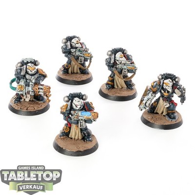 Space Marines - 5 x Sternguard Veteran Squad klassisch - bemalt