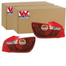 2x VAN WEZEL RÜCKLEUCHTEN SATZ WEIß passend für SEAT IBIZA LINKS+RECHTS