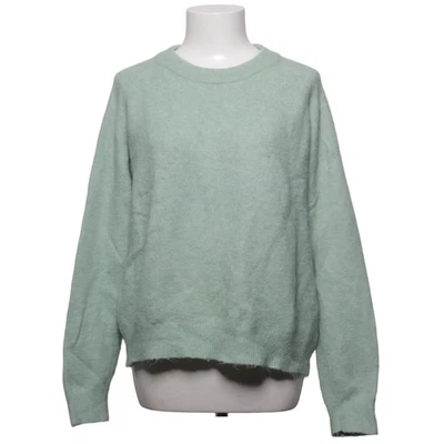 Zara, pull en tricot, taille : L, vert, acrylique/laine d'alpaga/élasthanne/p... - Photo 1/4