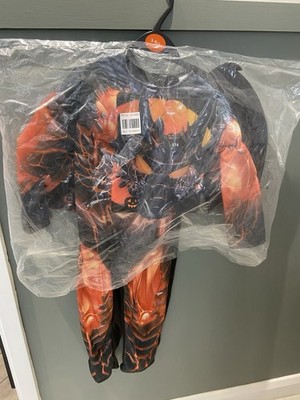 Jungen Drachen Verkleidung Kostüm mit Flügeln und Gesichtsmaske Brandneu 3-4 Jahre