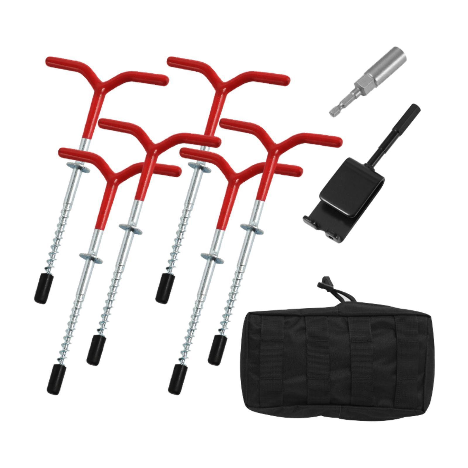 Ice Anchors Ice Anchor Drill Adapter THUNDERBAY Piece Ice Anchor