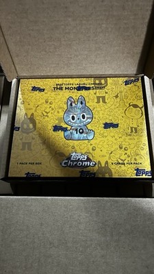 2025 Topps Labubu Chrome 10th Anniversary Hobby Box 🔥🔥 | eBay