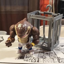 Mattel Street Sharks Big Slammu Action Figure 30th Anniversary Edition