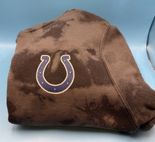NFL Apparel Indianapolis Colts YM 10-12 Gray Hoodie - Great Shape 