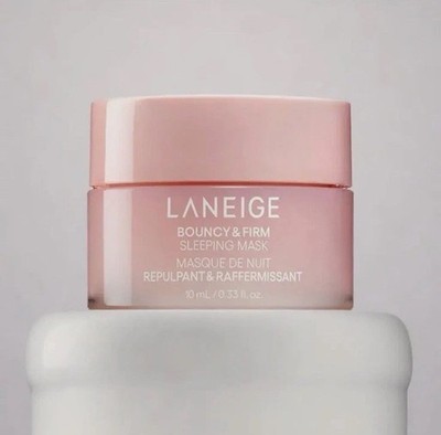 LANEIGE Bouncy & Firm Sleeping Mask 10ml / 0.33oz - Travel Size Mini - NEW