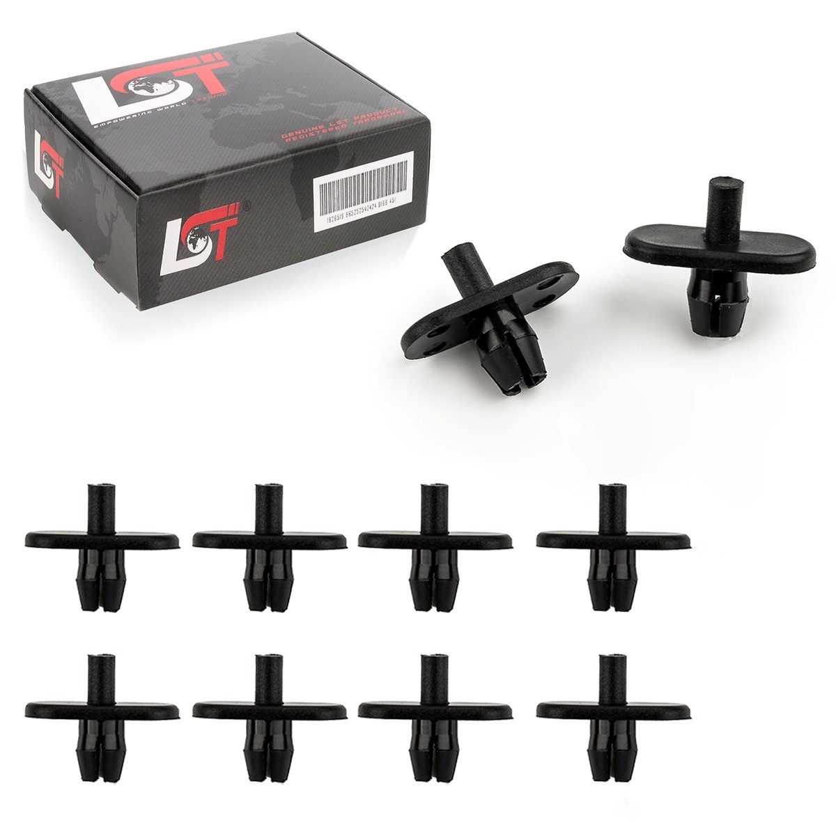 10x Interior Trim Door Panel Fastener Clips for AUDI 100 A4 A6 A7 A8