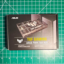 ASUS TUF Gaming ARGB PWM Fan Hub TFN-H1 115mm...