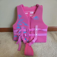 Gogokids Toddler Swim Vest, Kids Floaties – Boys S (2-4 Years), Pink Dolphin 