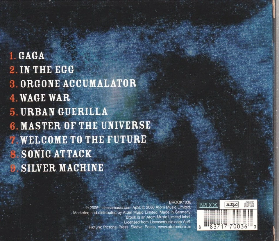 Hawkwind Urban Guerrilla CD Europa Brook Green 2006 Mit Karte Äußere Hülle - Bild 2 von 2