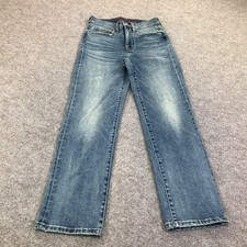 Lucky Brand Straight Jeans Womens 2/26A Blue Medium Wash Denim Pants Casual