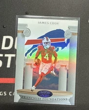 2025 Panini Certified Football #FFO-JCK JAMES COOK Franchise Foundations Bills