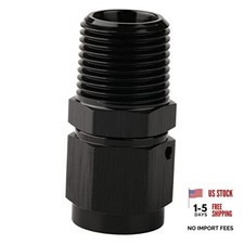 6AN Female Flare Swivel to 3/8 NPT Pipe Male Adapter Fitting 6AN to 3/8 NPT