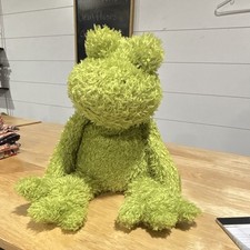 Retired Jellycat Frog Bunglie Floppy Plush Green HTF 18