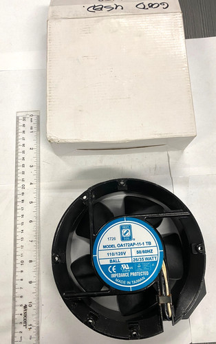 Orion Axial Cooling Fan 1726 110/120V 50/60Hz 26/35W OA172AP-11-1 TB Working