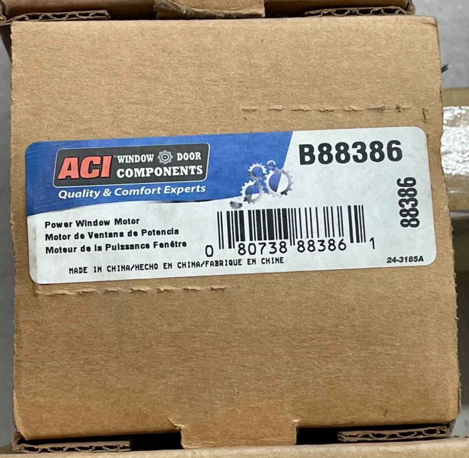 Двигатель стеклоподъемника ACI 88386; для ПЕРЕДНЕЙ ЛЕВОЙ части Geo, Toyota в таблице - Изображение 4 из 4