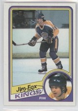 1984-85 Topps Jim Fox #66 1h9