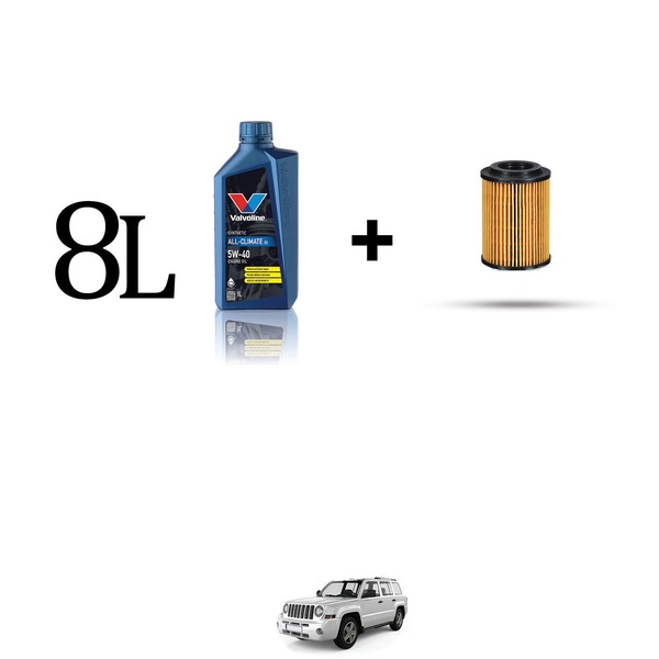 ÖLfilter Kit Und 8L FüR Jeep Patriot 2.2 CRD 120KW Ab 2011-image