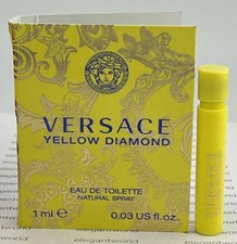 Versace Yellow Diamond Eau de Toilette EDT Sample Spray Vial 1ml / 0.03oz