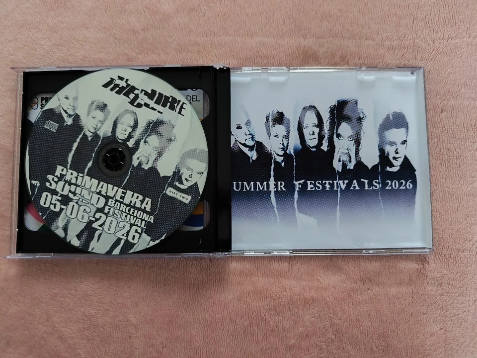 Double CD Live The Cure - Primavera Sound Barcelona 2026-06-05 ( soundboard) - Immagine 3 di 4